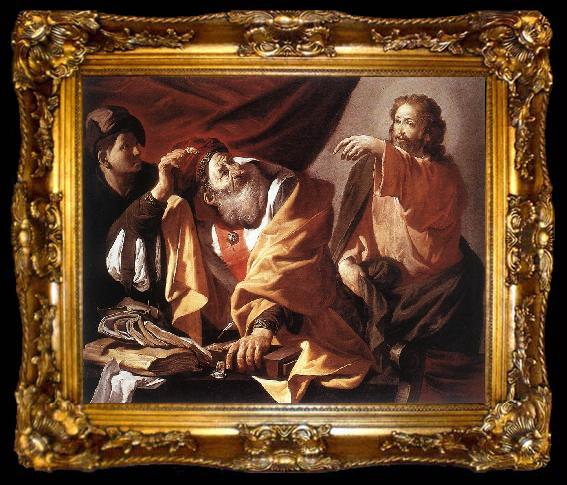 framed  TERBRUGGHEN, Hendrick The Calling of St Matthew  ert, ta009-2